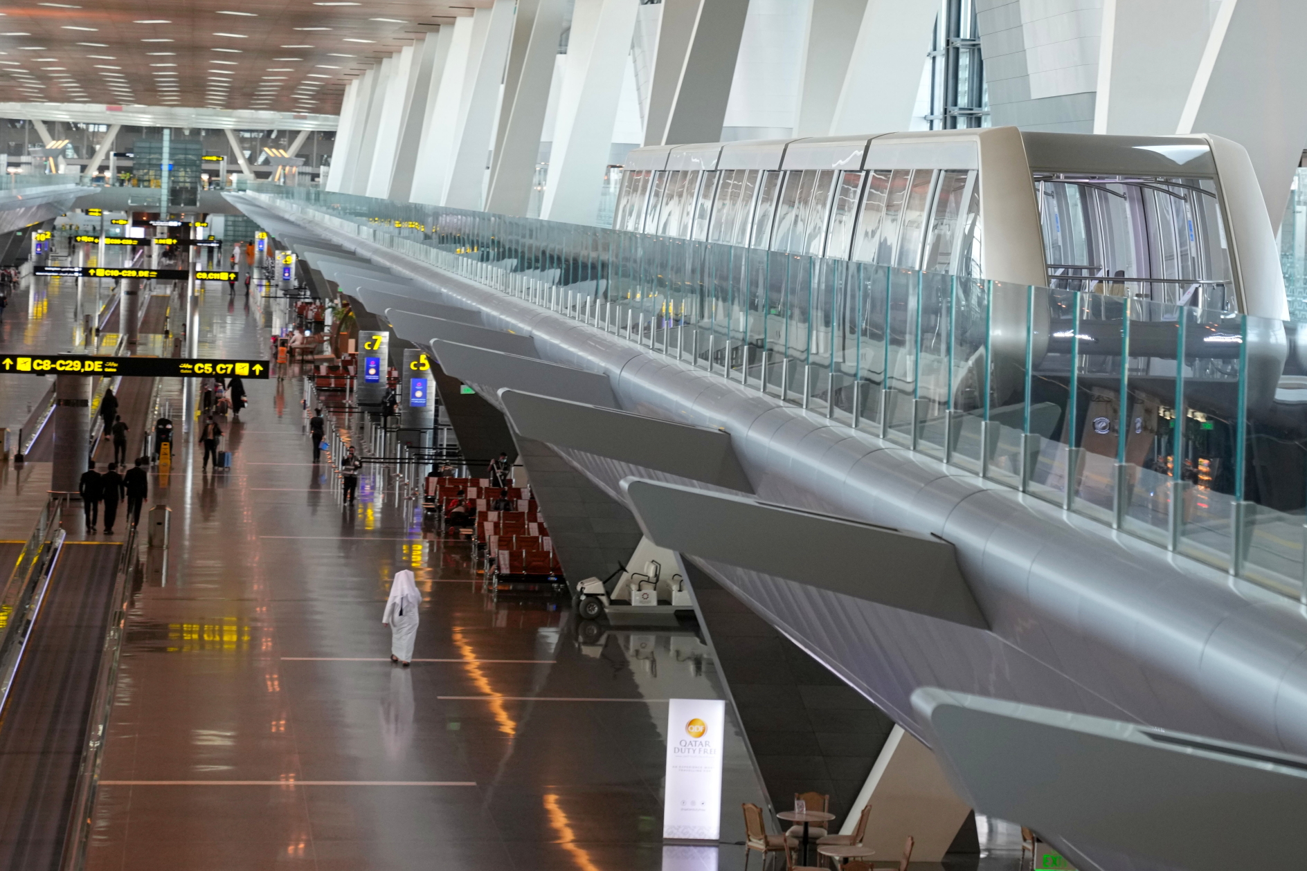 Hamad International Airport (HIA). Click to enlarge.