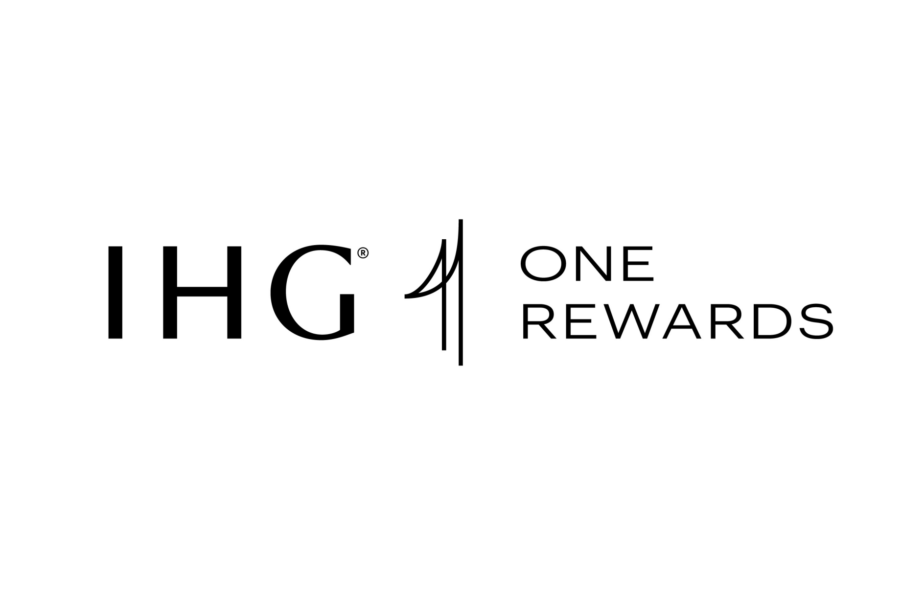 Logo of IHG's upgraded global loyalty programme - One Rewards. Click to enlarge.