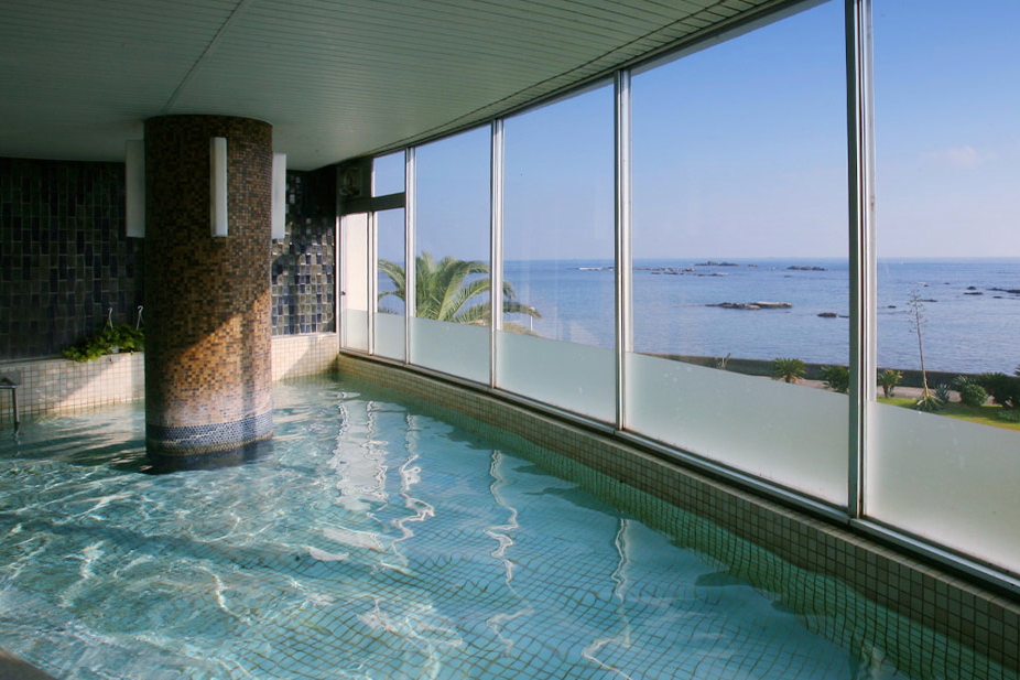 Onsen at Shirahama Ocean Resort in Chiba, Japan. Click to enlarge.