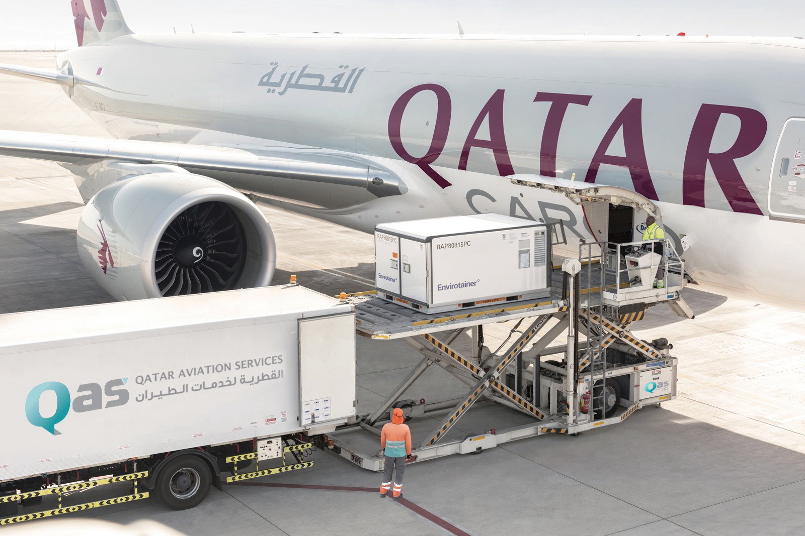 Qatar Aviation Services has become the first ground handler to join extended IEnvA programme. Click to enlarge.
