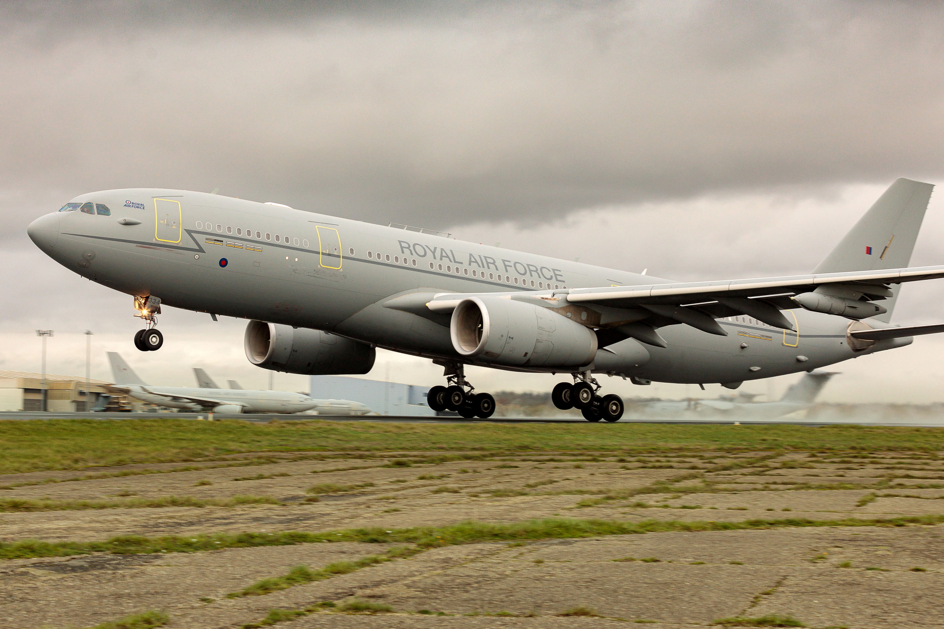RAF Voyager Airbus A330 MRTT. Picture: MOD Crown. Click to enlarge.
