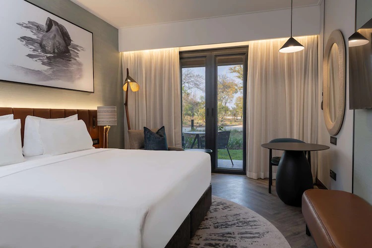 Superior Room with Terrace at Radisson Blu Mosi-oa-Tunya Livingstone Resort. Click to enlarge.