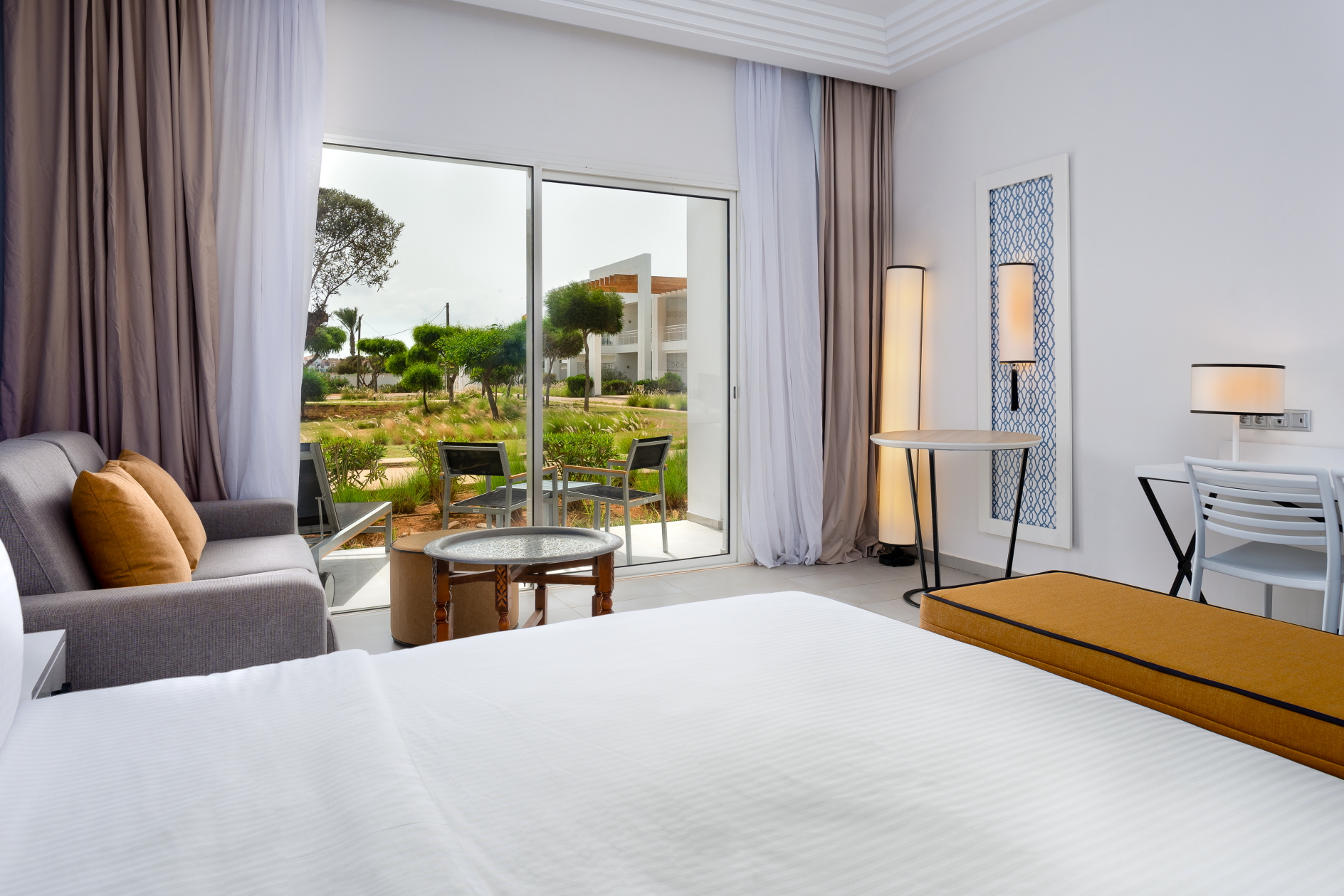 Room at Radisson Blu Resort, Saidia Garden. Click to enlarge.