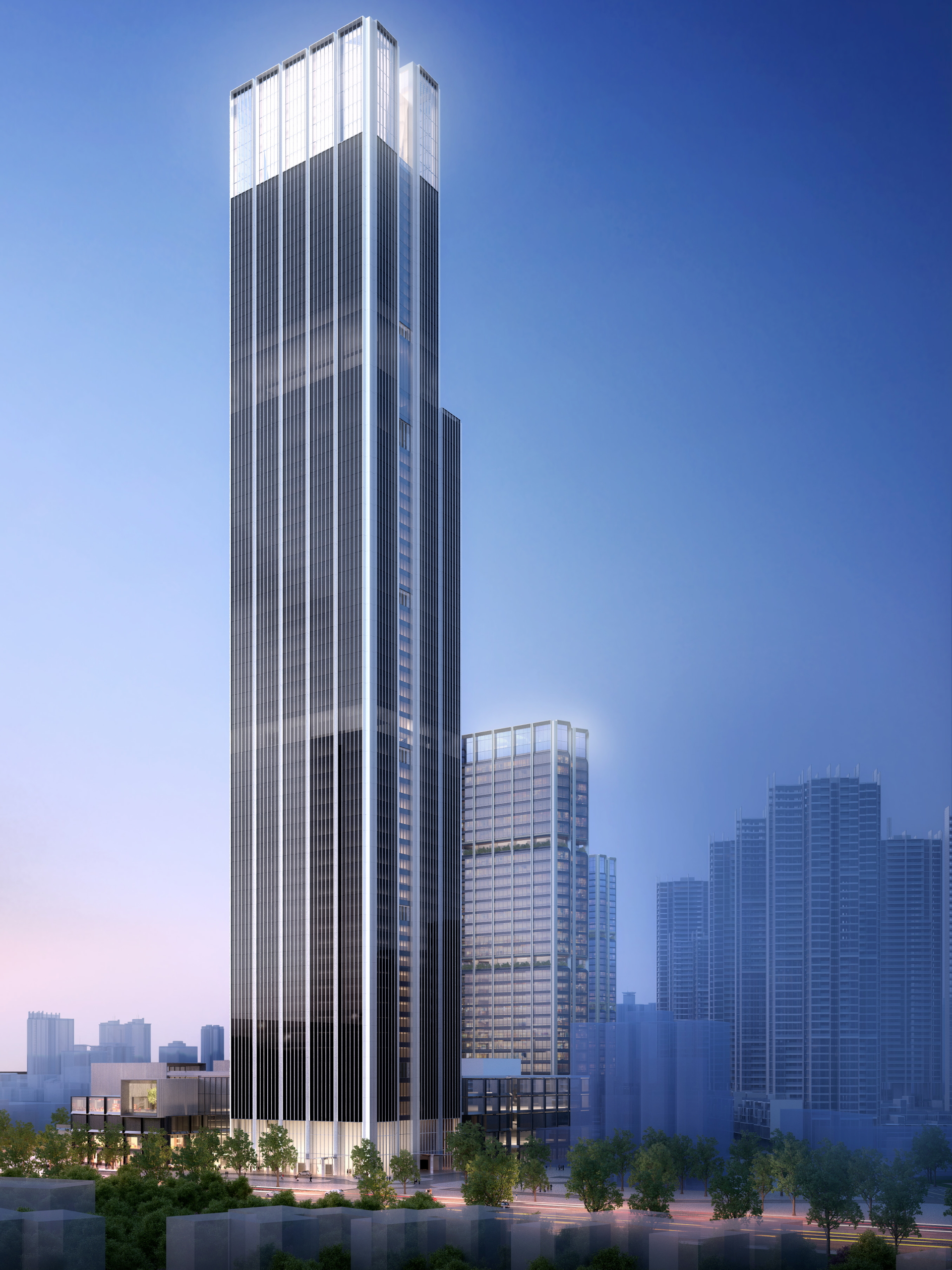 The Ritz-Carlton, Wuhan is expected to open in 2024. Click to enlarge.