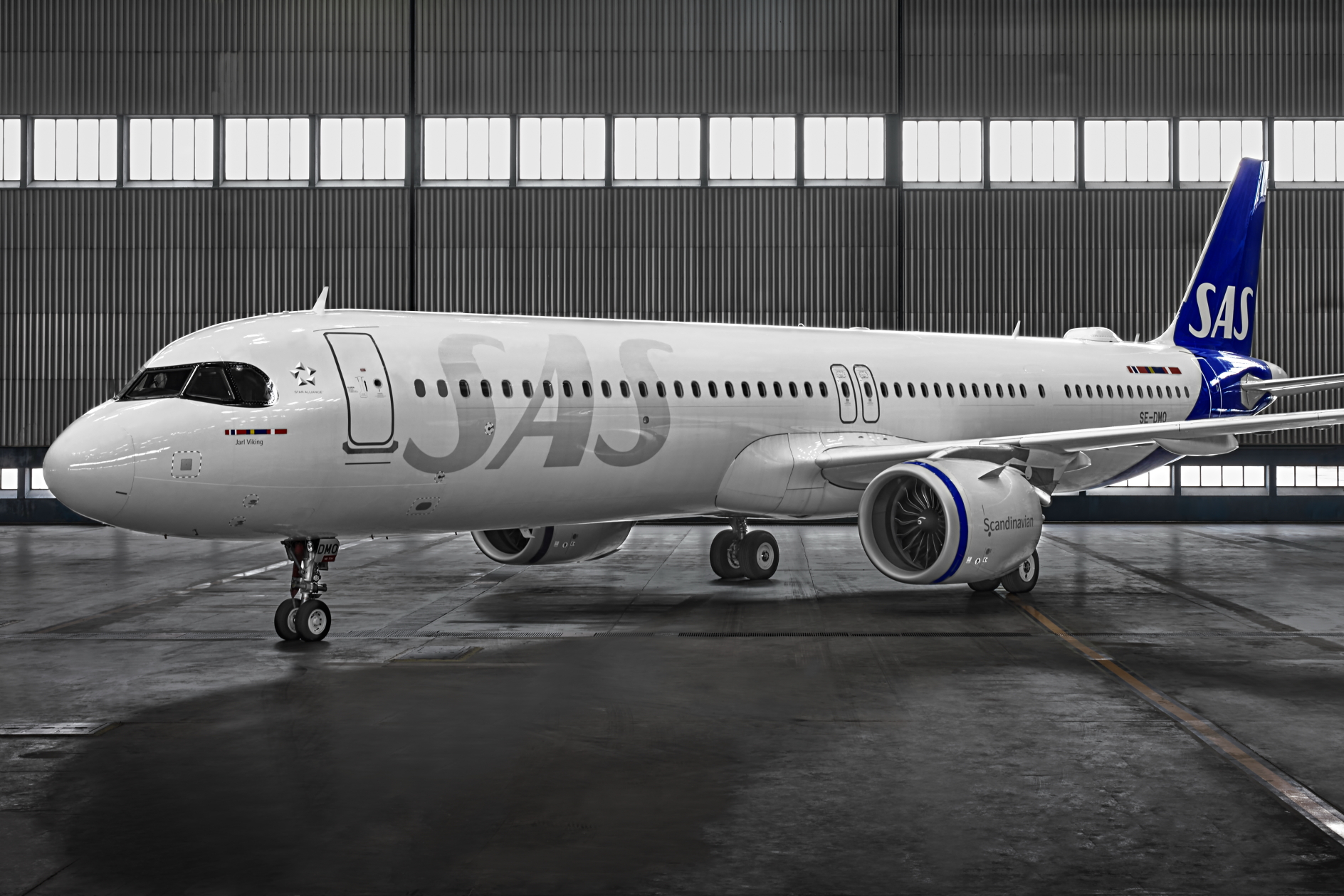 SAS A321LR. Click to enlarge.
