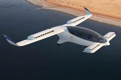 Saudia has signed a MOU for 100 Lilium eVTOL Jets. Click to enlarge.