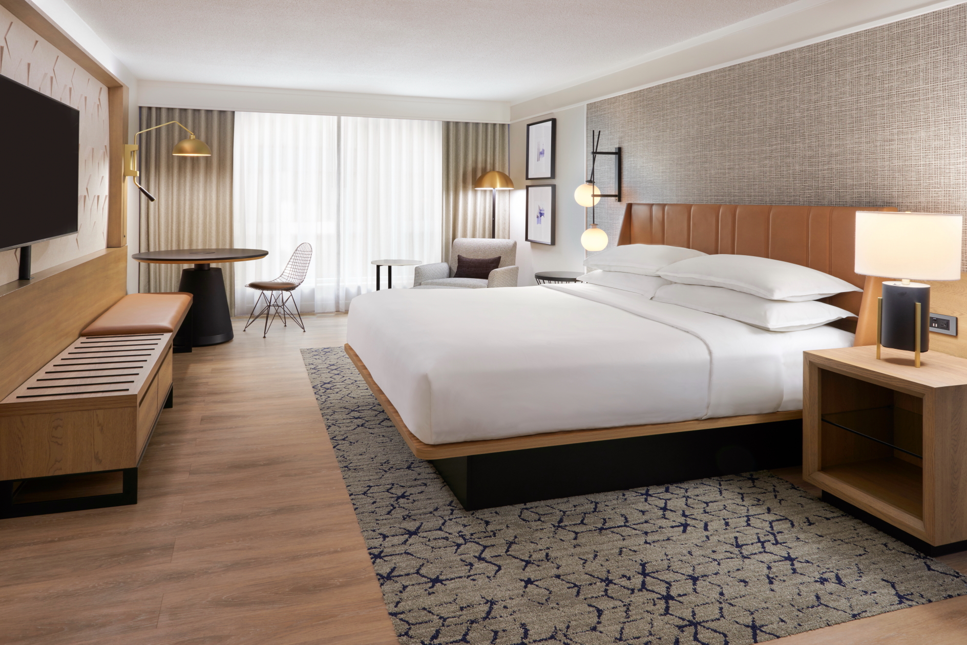 The Sheraton Gateway Hotel in Toronto International Airport has undergone a CA$30 million makeover. Click to enlarge.