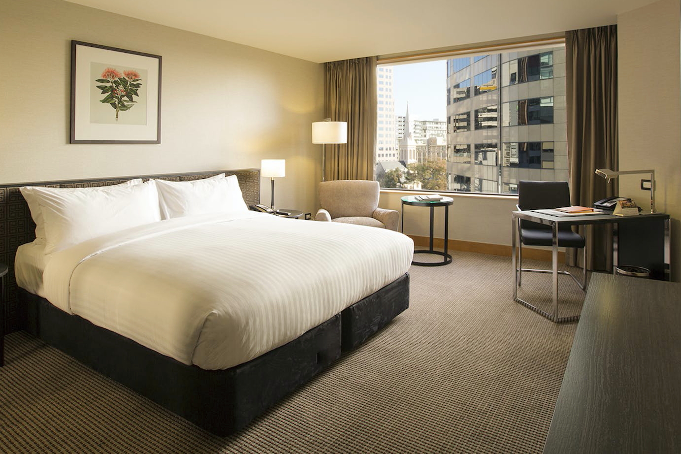 Superior Room at Stamford Plaza Auckland. Click to enlarge.