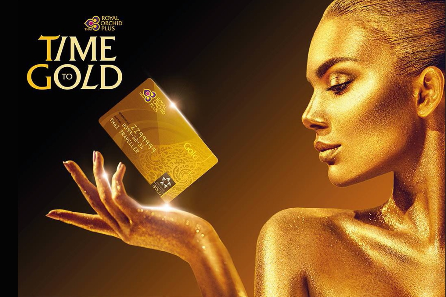 Thai Airways has launched a promotion that includes Gold status in the airline's frequent flyer programme, Royal Orchid Plus (ROP). Click to enlarge.