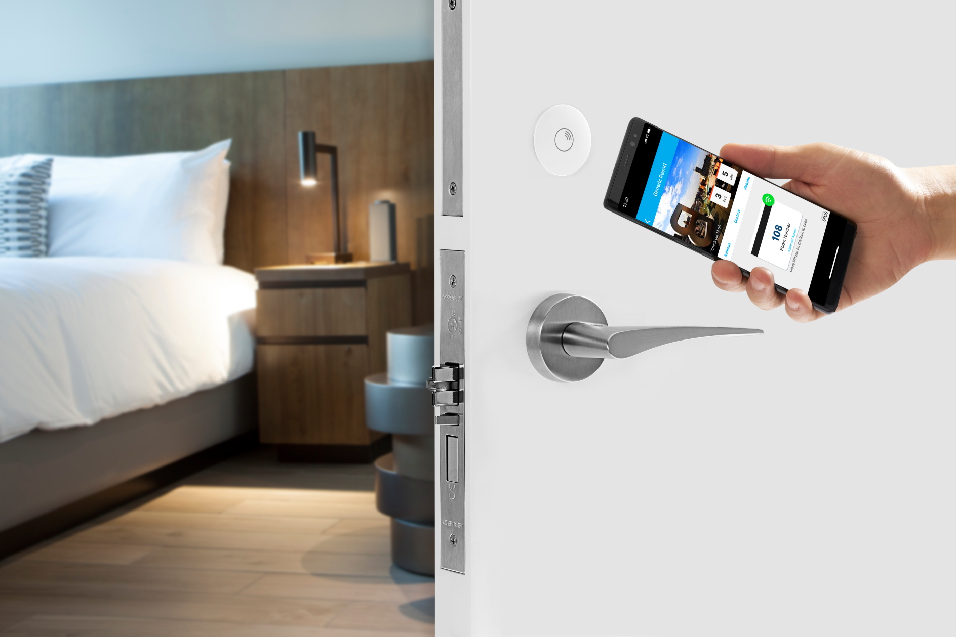 Sofitel Sydney Darling Harbour has upgraded its door locks and installed self check-in kiosks. Click to enlarge.