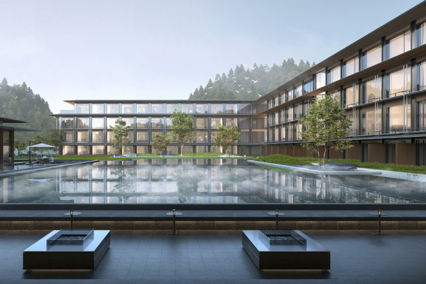 AC Hotel by Marriott Qiandao Lake is scheduled to open in December 2026. Click to enlarge.