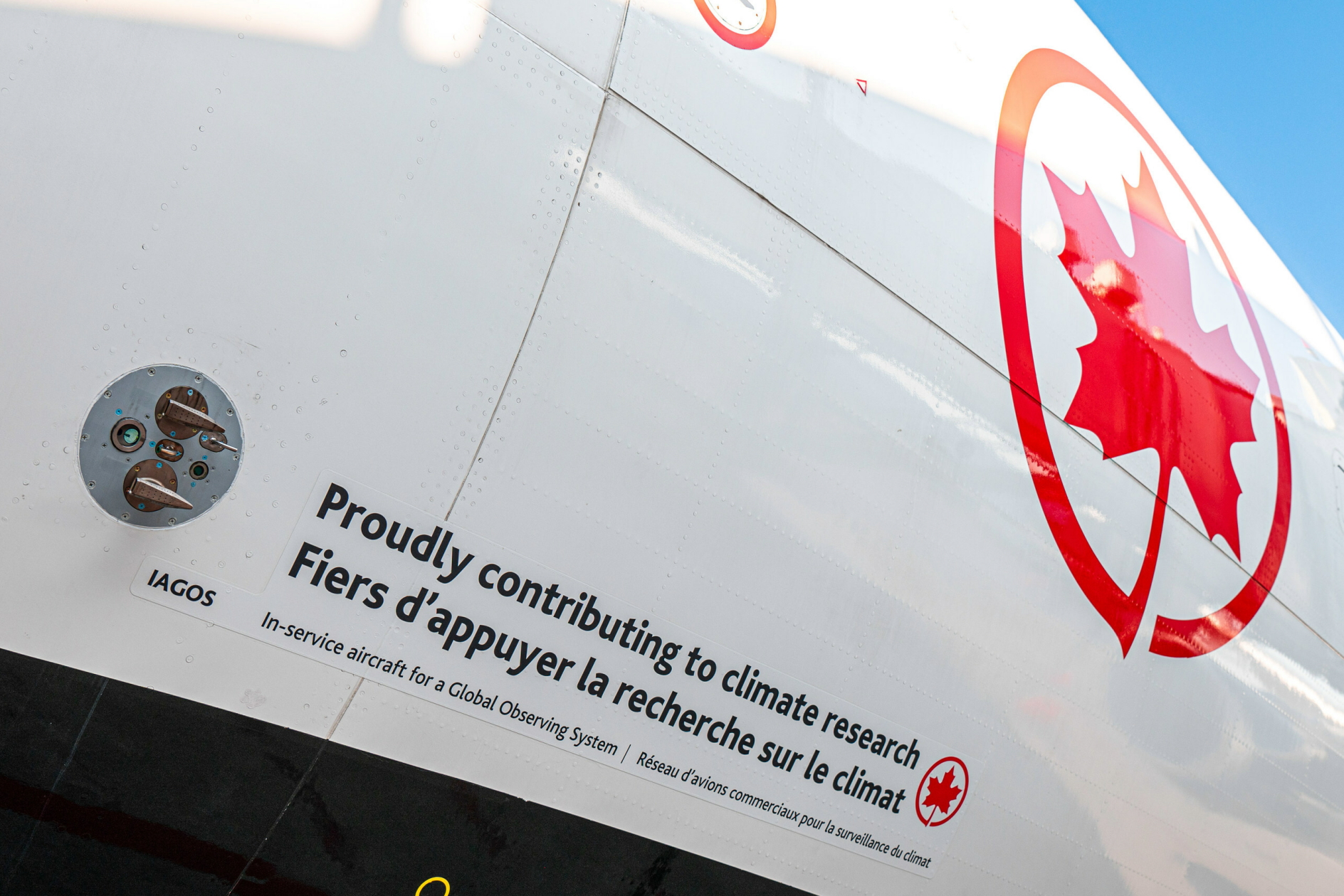 Air Canada Installs Air Quality Sensors from IAGOS on an A330