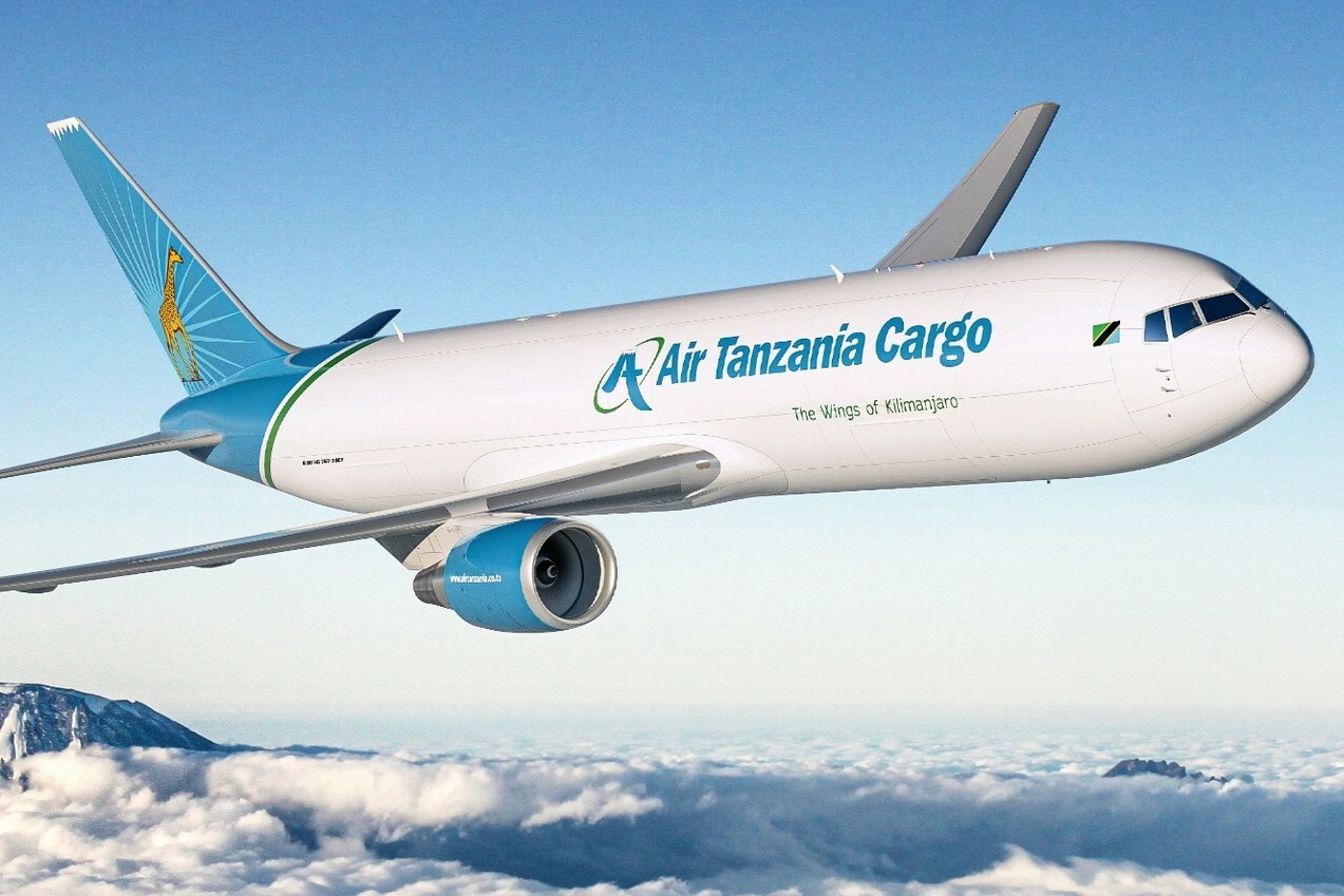 Air Tanzania Cargo Boeing 767F. Click to enlarge.