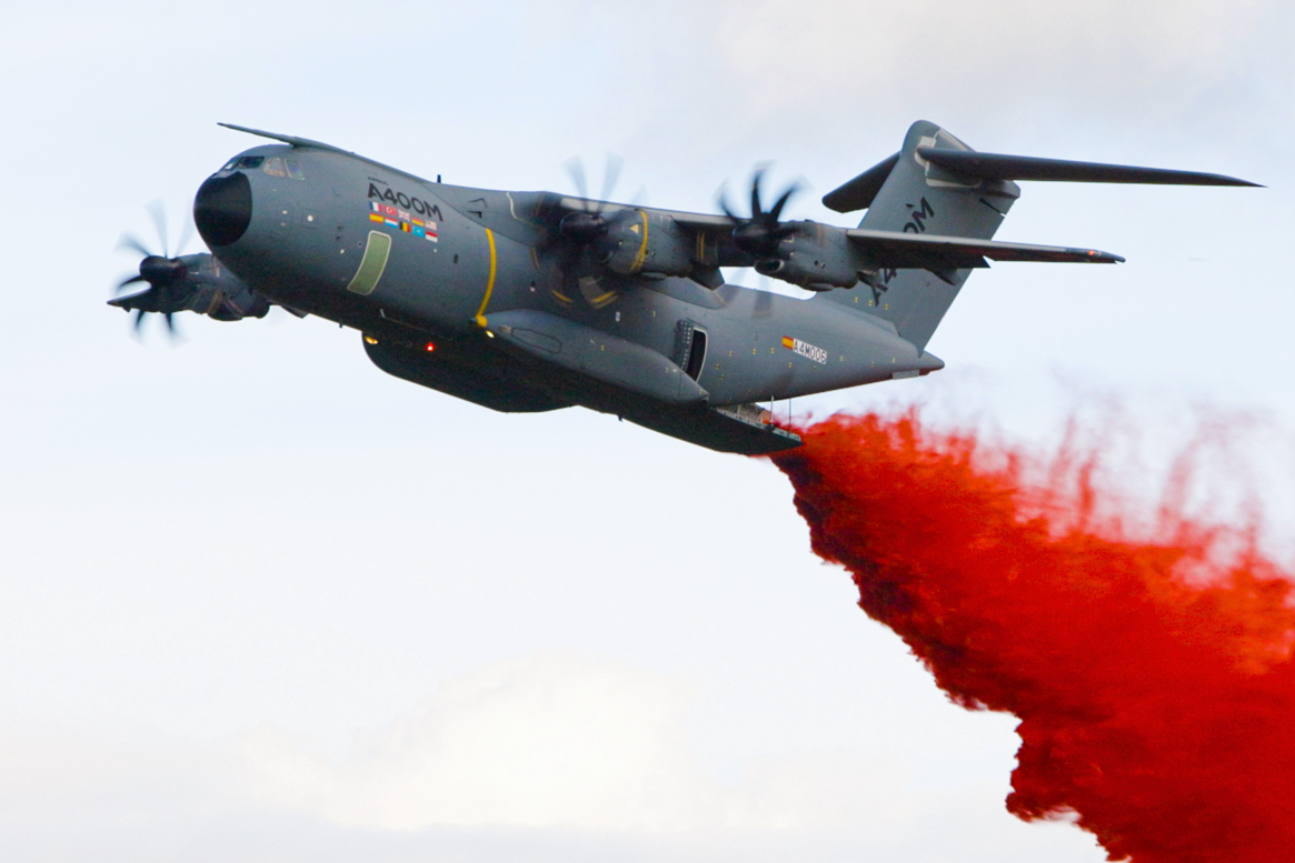 Airbus A400M Firefighter. Click to enlarge.