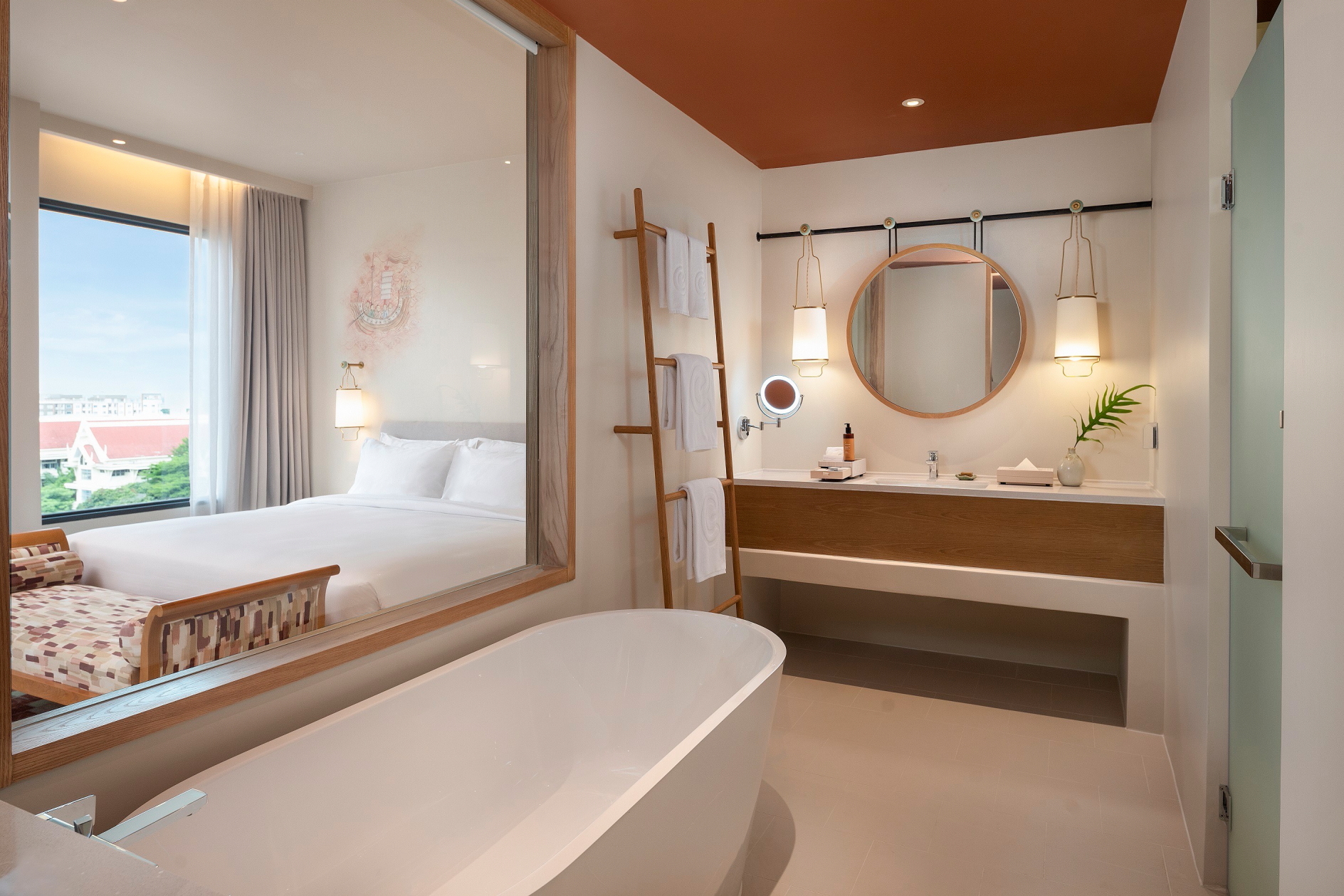 Room at Centara Ayutthaya hotel in Thailand. Click to enlarge.