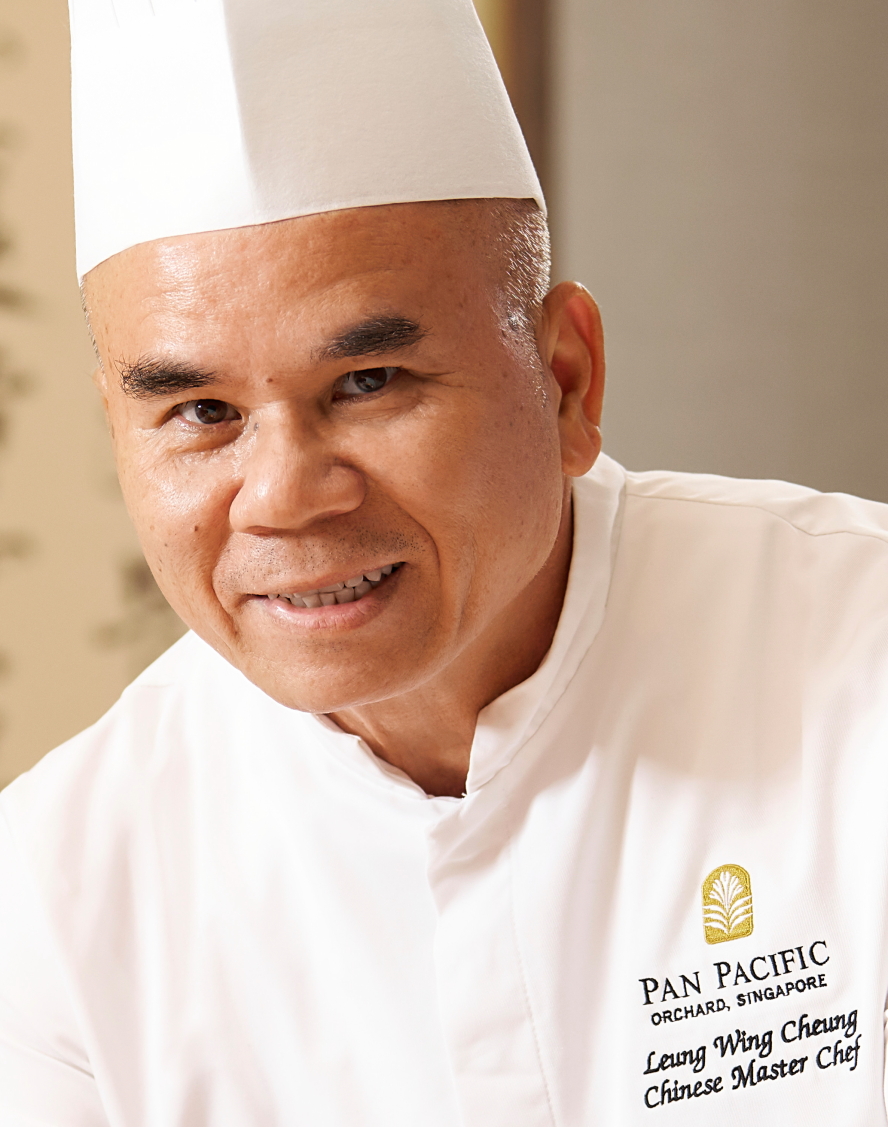 Leung Wing Cheung has joined the Pan Pacific Orchard in Singapore as Chinese Master Chef. Click to enlarge.