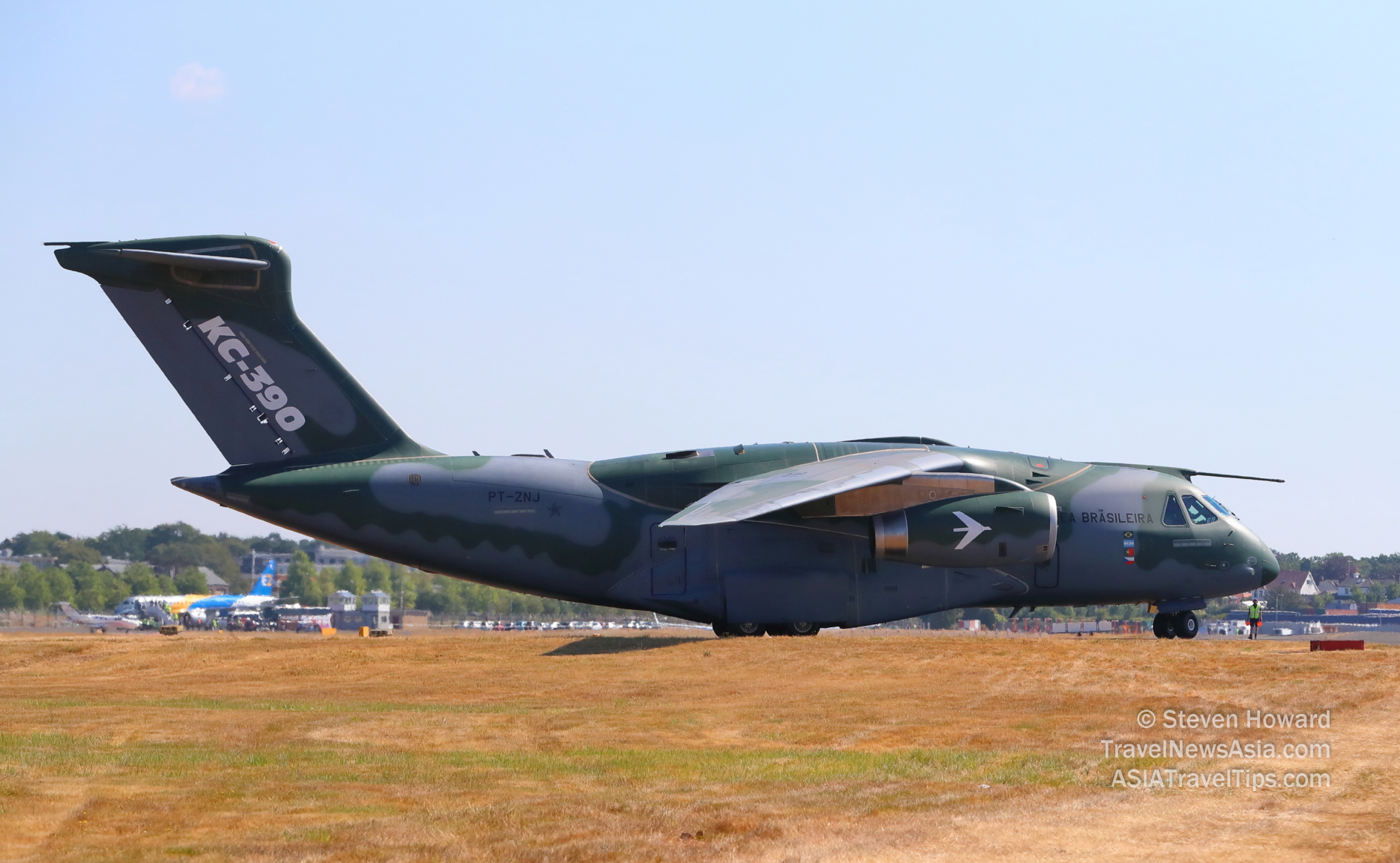 Embraer KC-390. Picture by Steven Howard of TravelNewsAsia.com Click to enlarge.