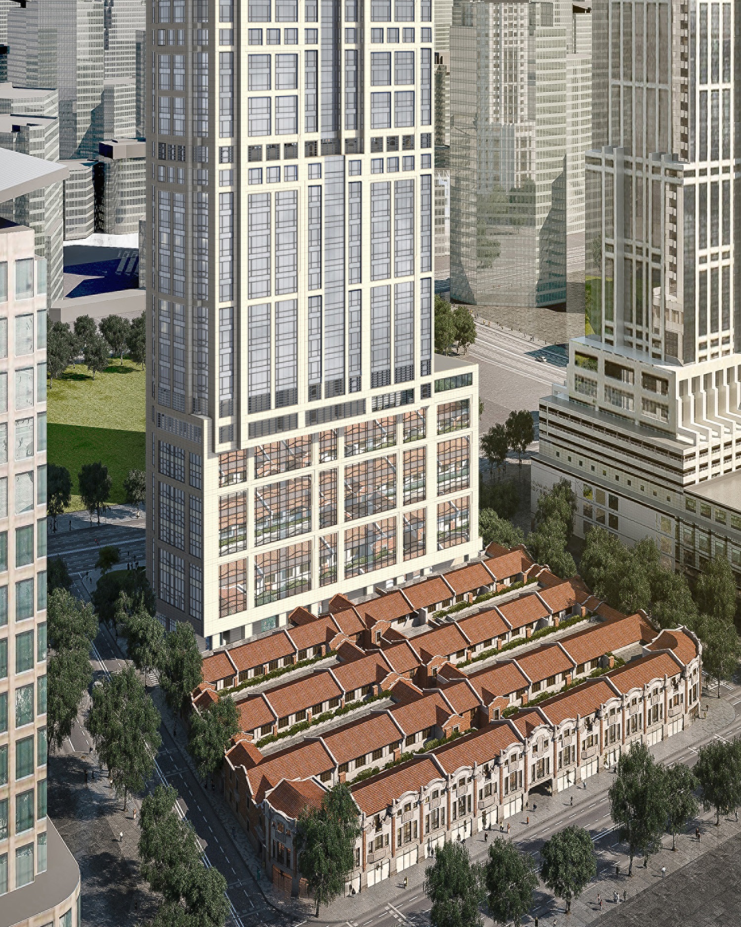 Four Seasons Hotel Shanghai is expected to open in 2027. Click to enlarge.