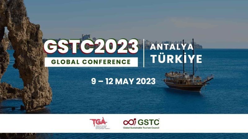 The Global Sustainable Tourism Conference (GSTC2023) will take place in Antalya, Türkiye from 9-12 May. Click to enlarge.