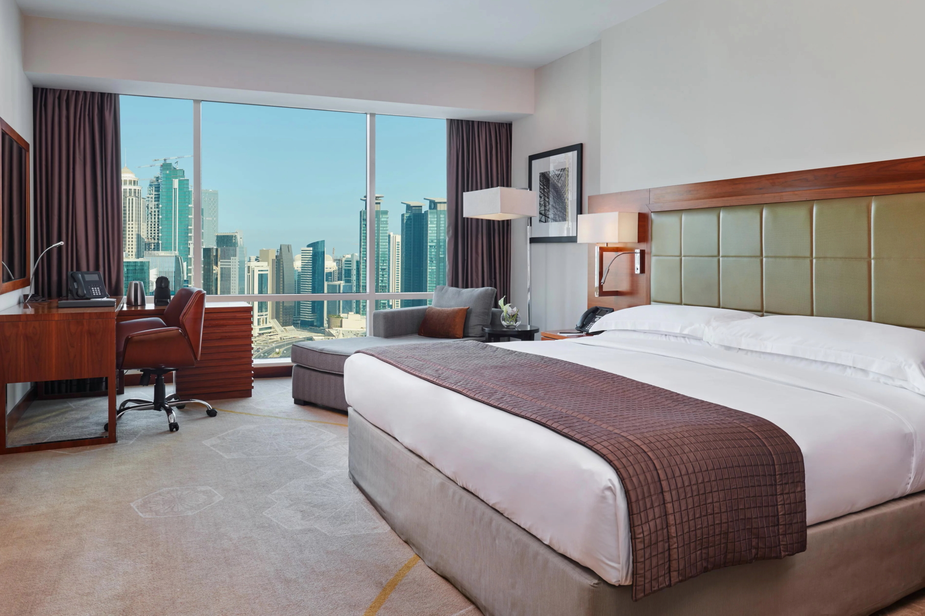 Premier Room at InterContinental Doha The City in Qatar. Click to enlarge.