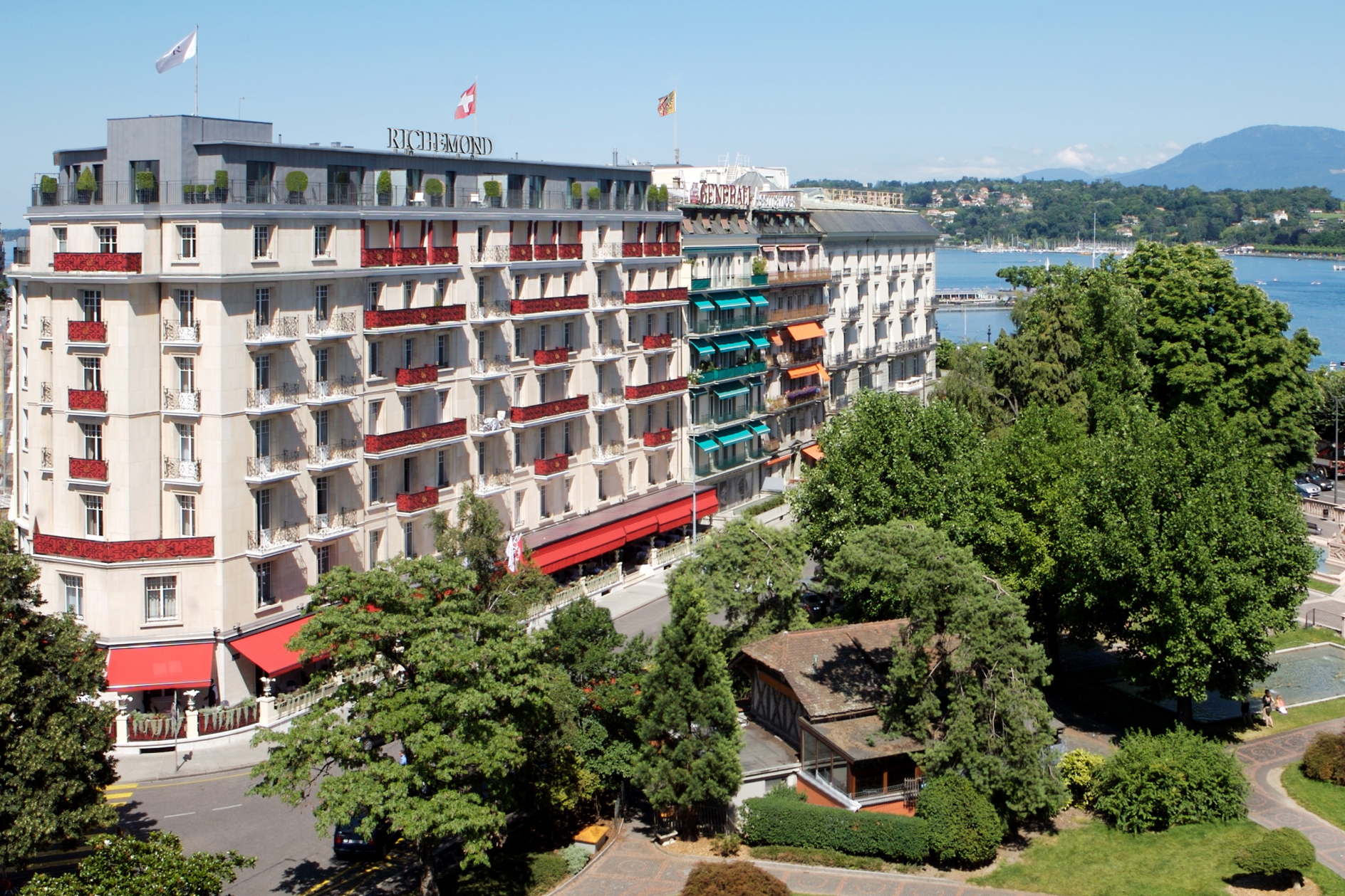 Le Richemond Hote in Geneva, Switzerland. Click to enlarge.