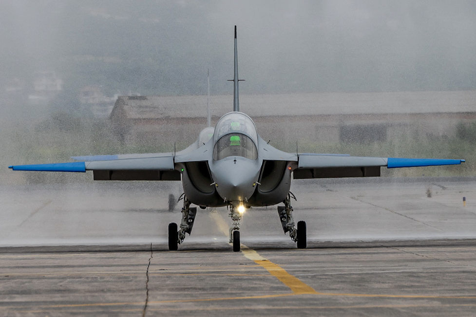 Hellenic Air Force Takes Delivery of First Two M-346 Training Aircraft
