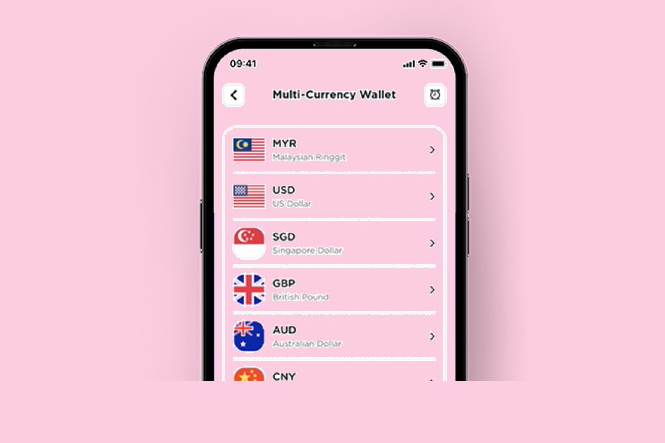 EnrichMoney Visa Prepaid Card and App is Malaysia Airlines' multi-currency e-wallet. Click to enlarge.