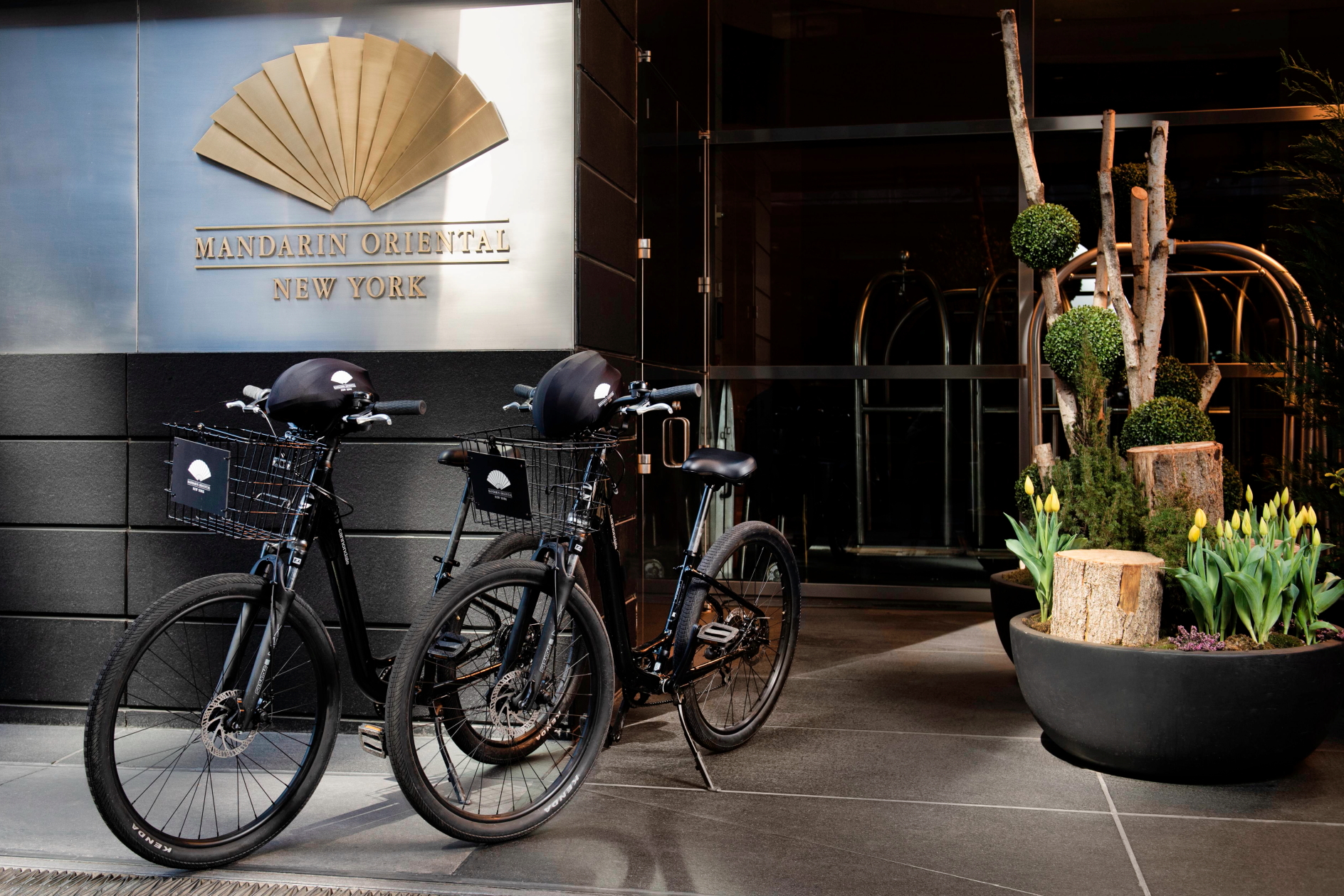 Mandarin Oriental is encouraging guests to explore New York City by bike. Click to enlarge.
