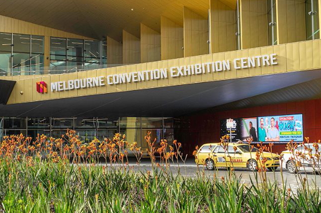 Melbourne Convention and Exhibition Centre. Click to enlarge.
