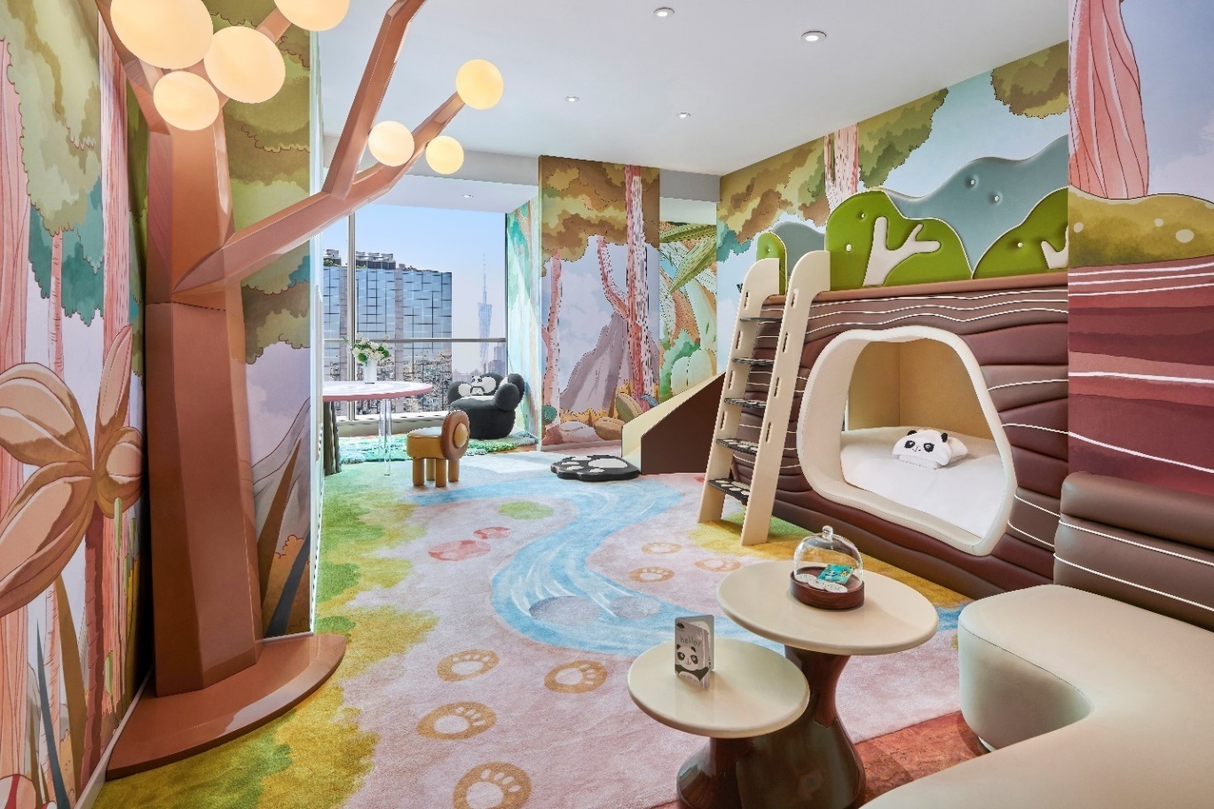 MiniMO Jungle Suite at Mandarin Oriental, Guangzhou. Click to enlarge.