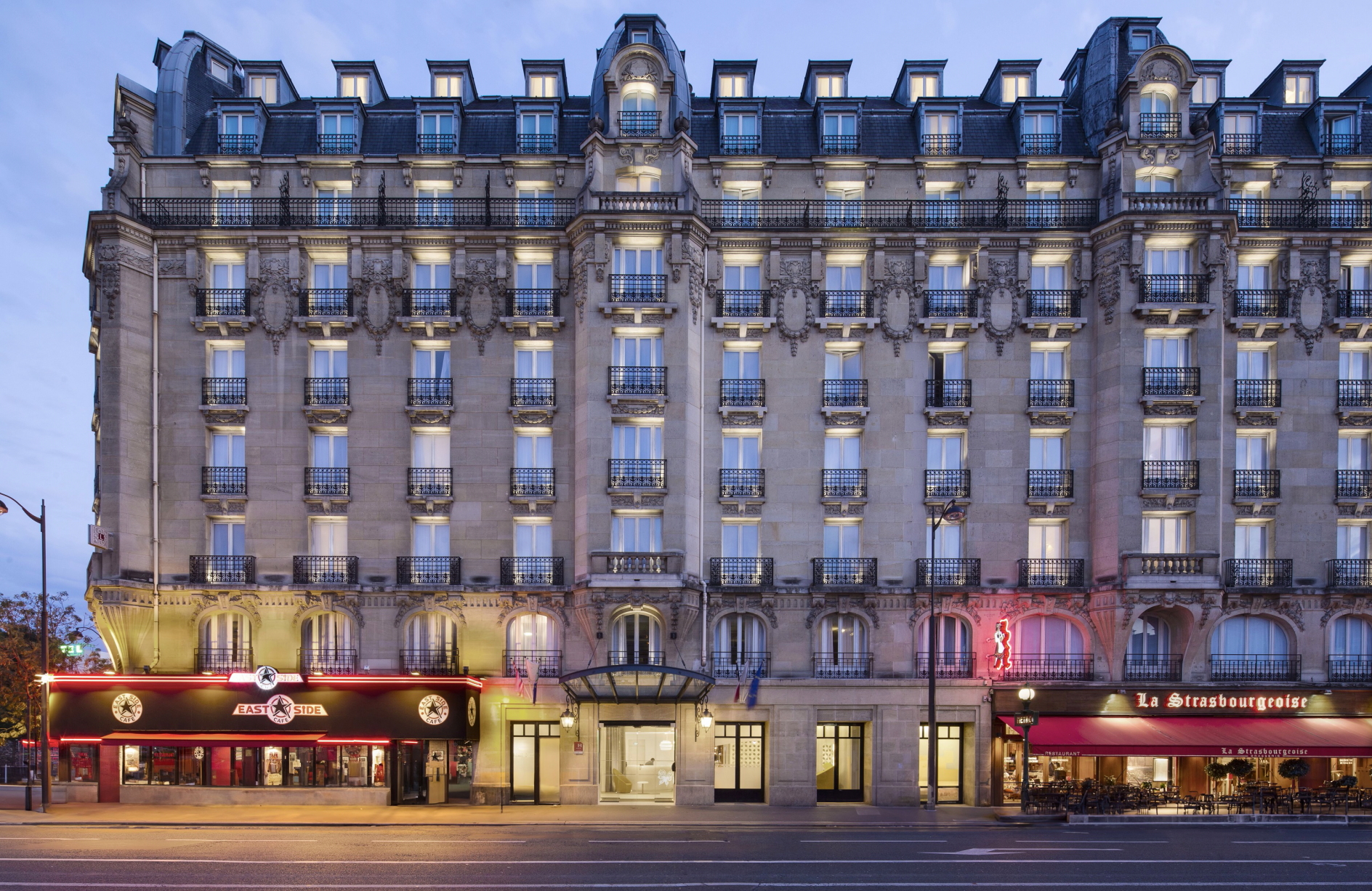 Minor Signs First Three Hotels in Paris, France