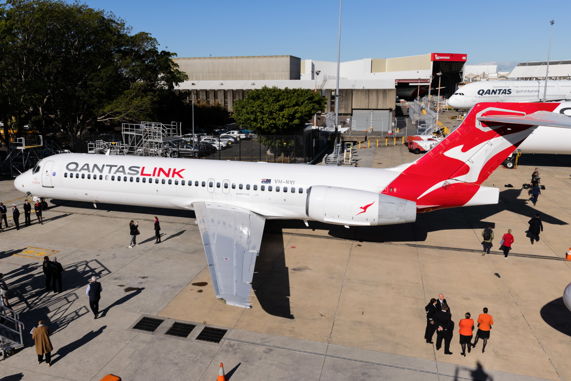 Qantas Boeing 717 reg: VH-NXI. Click to enlarge.