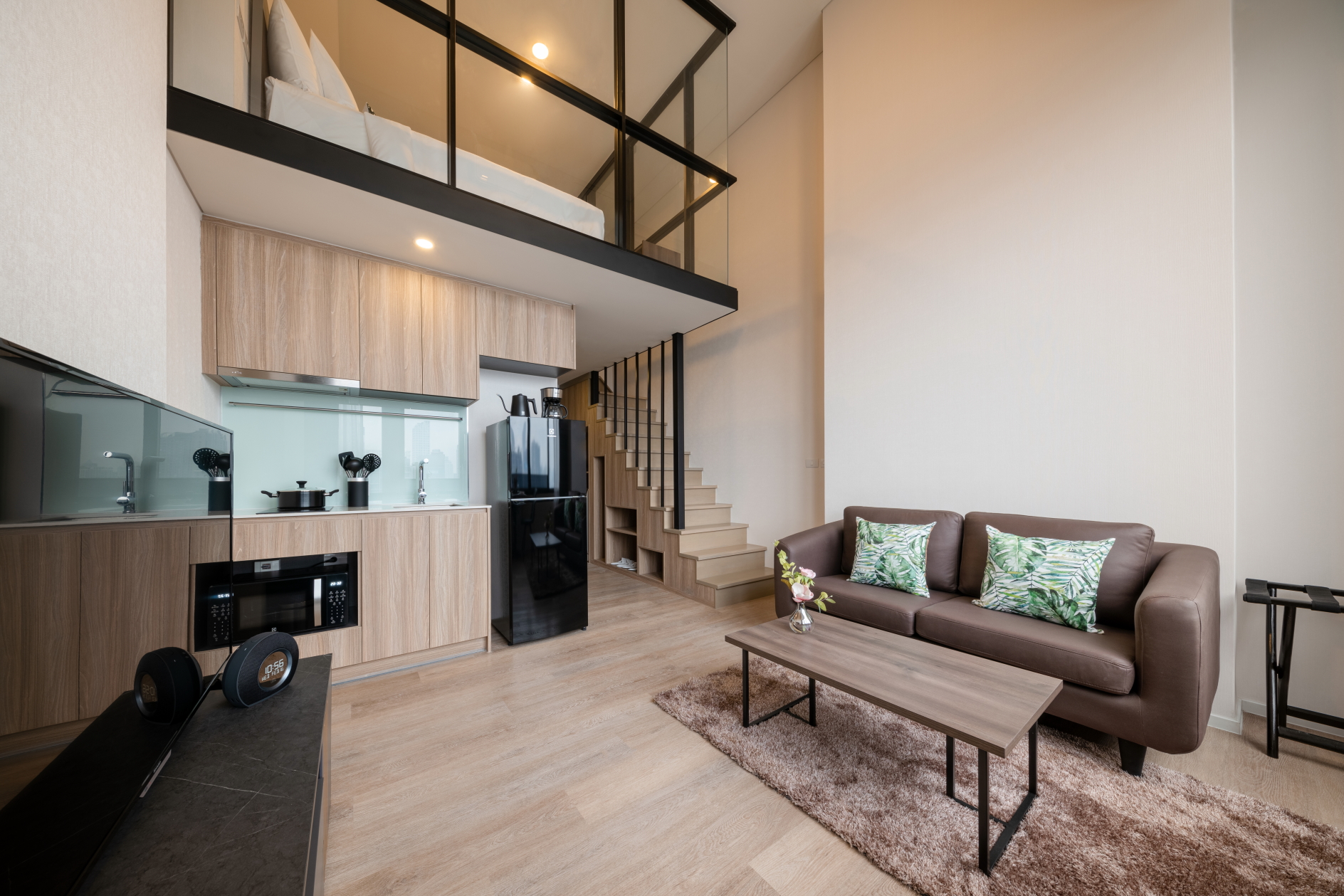 Deluxe Duplex Room at Ramada by Wyndham Bangkok Sukhumvit 87. Click to enlarge.