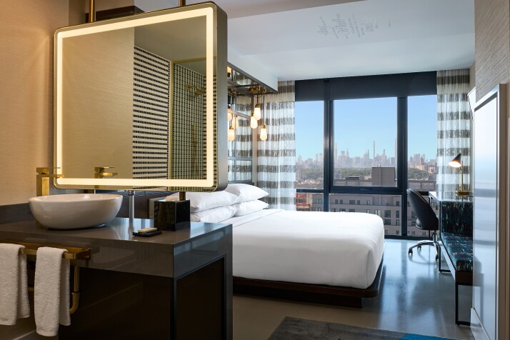 Room at the Renaissance New York Harlem Hotel. Click to enlarge.