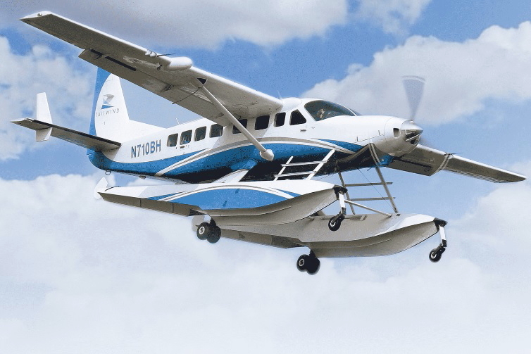Tailwind Air Cessna 208B Grand Caravan EX Seaplane reg: N710BH. Click to enlarge.