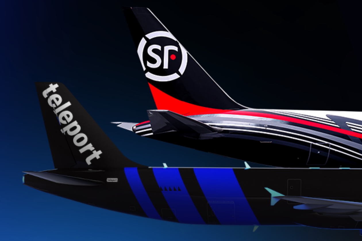 SF Airlines has signed a bilateral interline agreement with Teleport. Click to enlarge.
