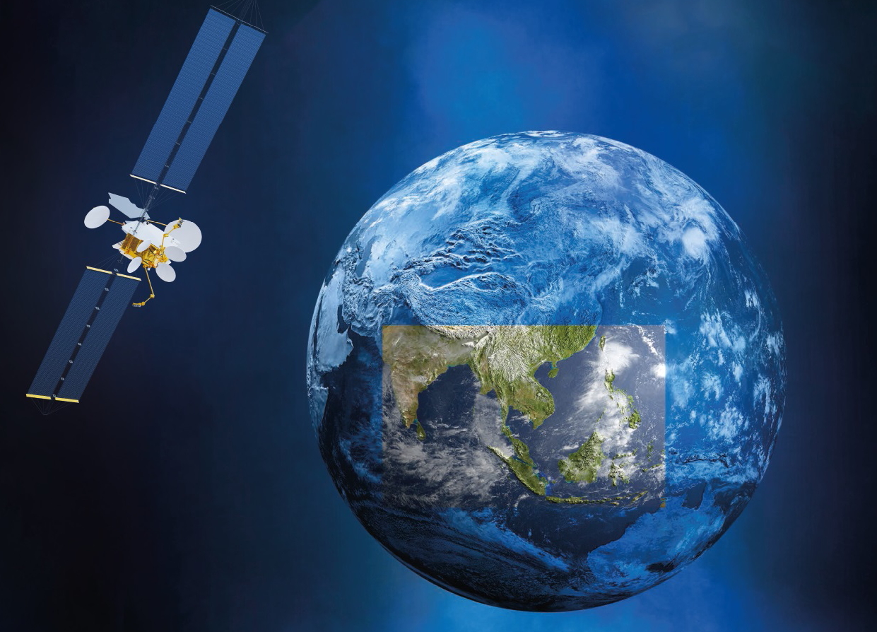 Thaicom has ordered a flexible telecommunications satellite from Airbus. Click to enlarge.