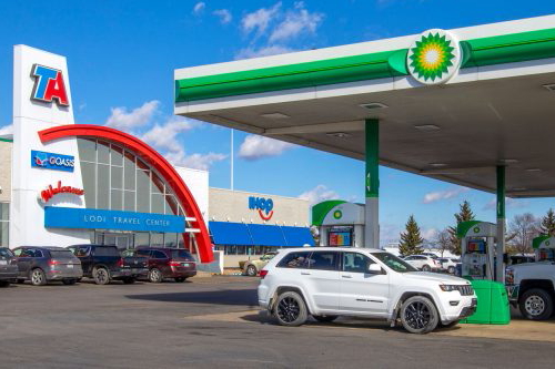 BP has completed its US$1.3 billion acquisition of TravelCenters of America. Click to enlarge.