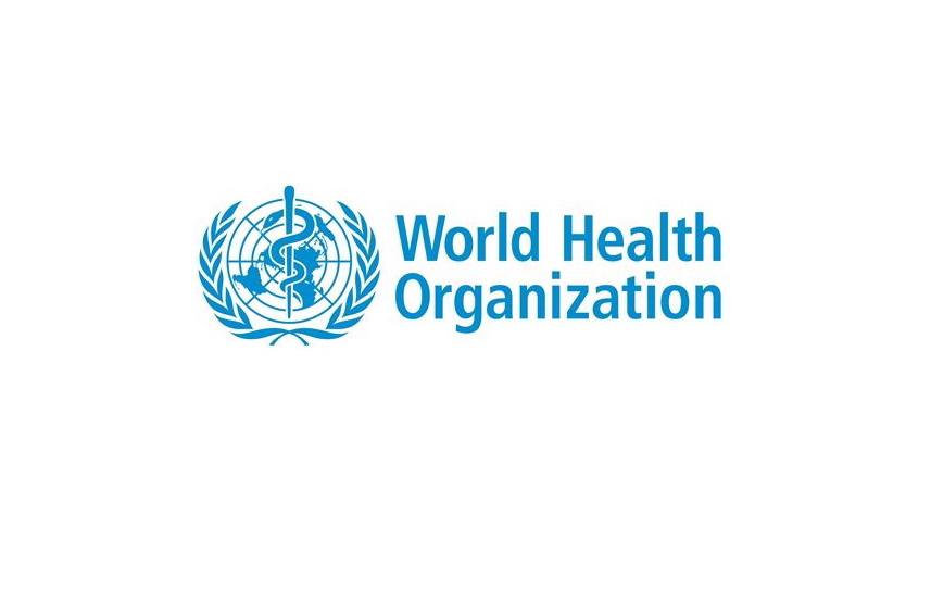 Logo of the World Health Organization (WHO). Click to enlarge.