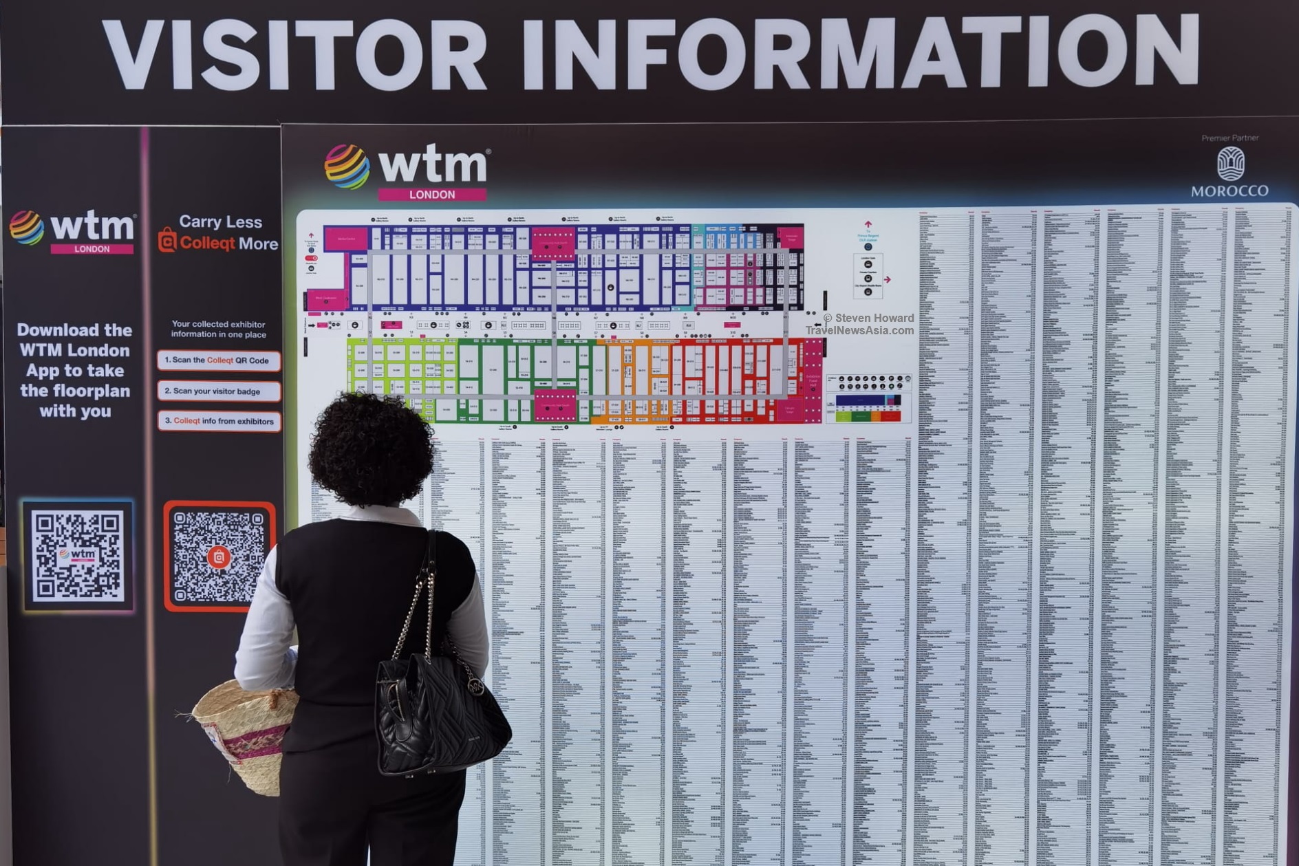 There were 3,875 exhibitors at WTM London 2023. Picture by Steven Howard of TravelNewsAsia.com Click to enlarge.