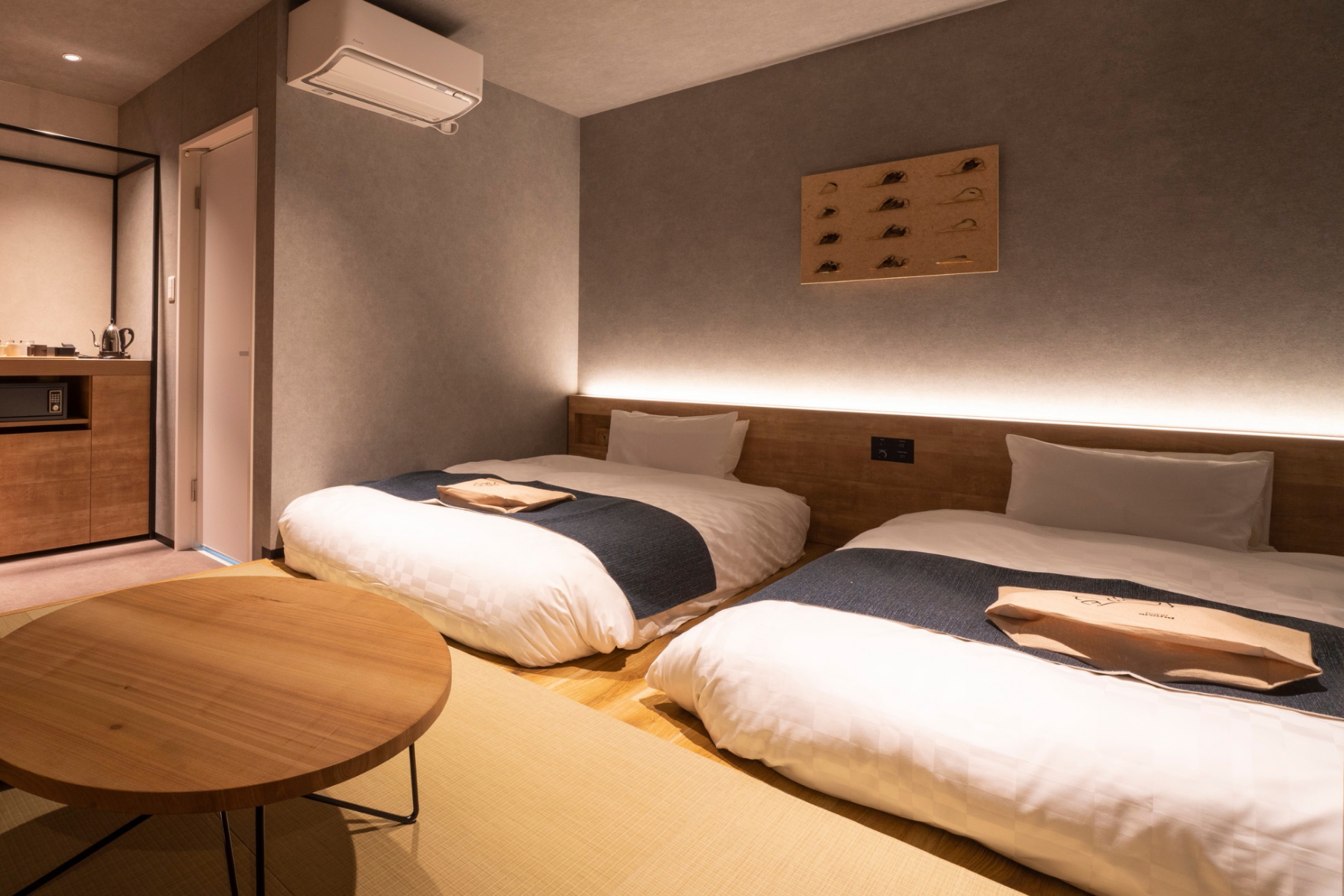 Room at hotel around Takayama in Japan. Click to enlarge.