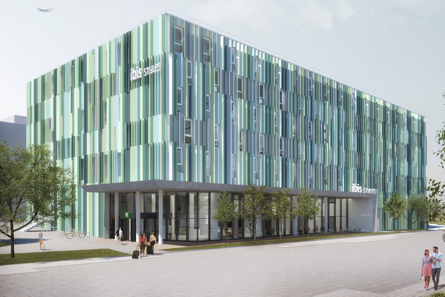 ibis Styles Munich Airport is expected to open in spring 2025. Click to enlarge.
