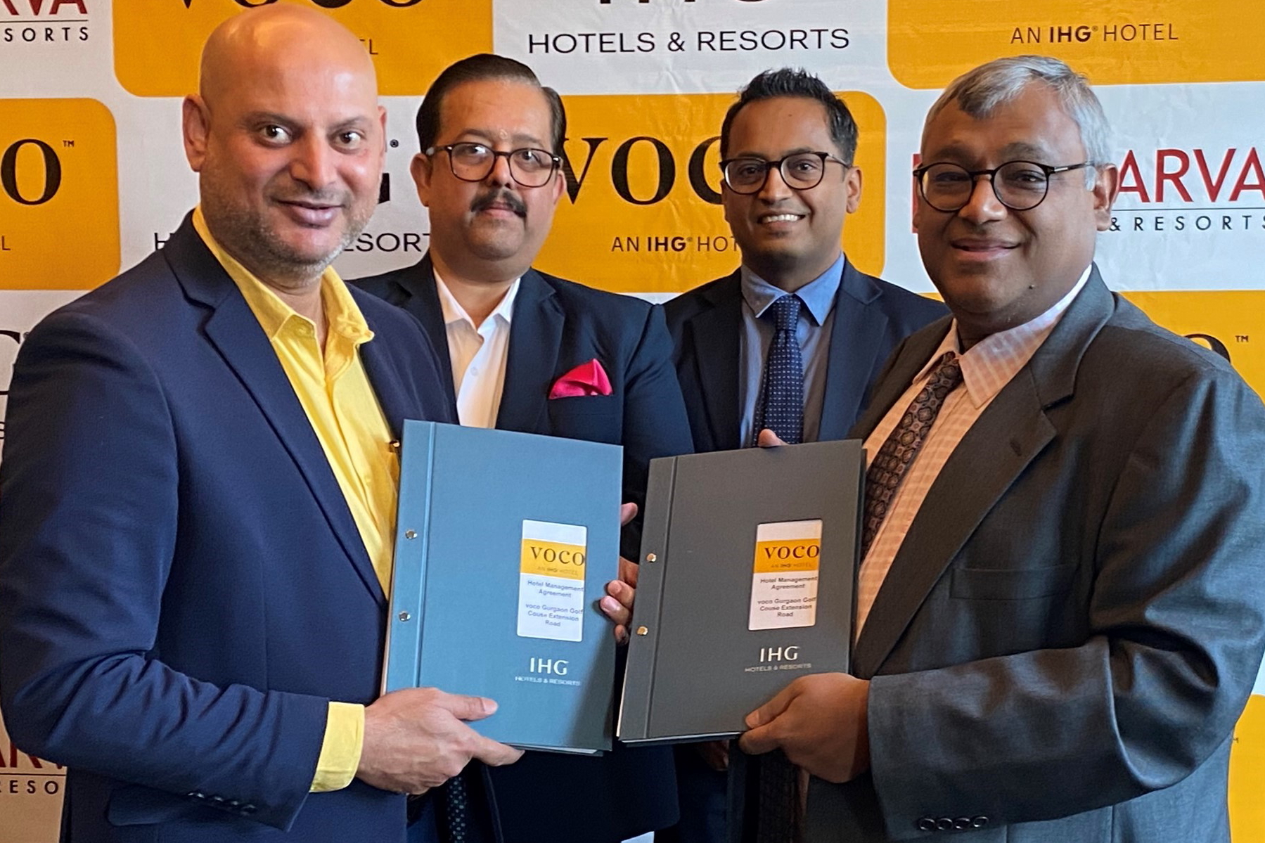 IHG has signed a new-build voco hotel in Gurugram, India with Atharva Hotel Superfluities. Click to enlarge.