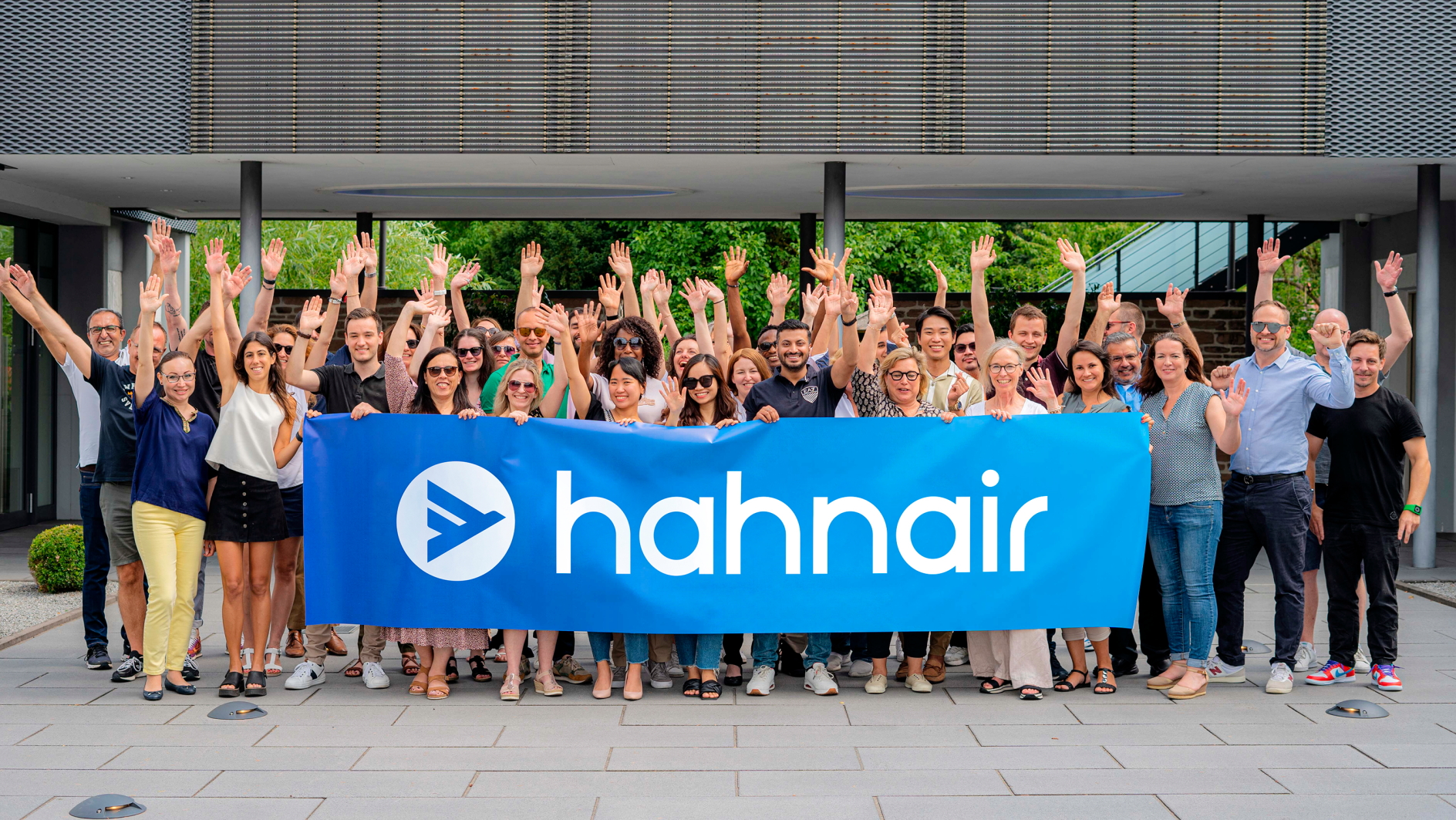 Hahn Air becomes Hahnair as company celebrates 25th anniversary. Click to enlarge.