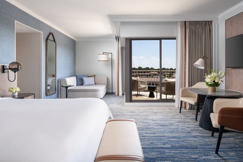 Room at The Ritz-Carlton Dallas, Las Colinas. Click to enlarge.