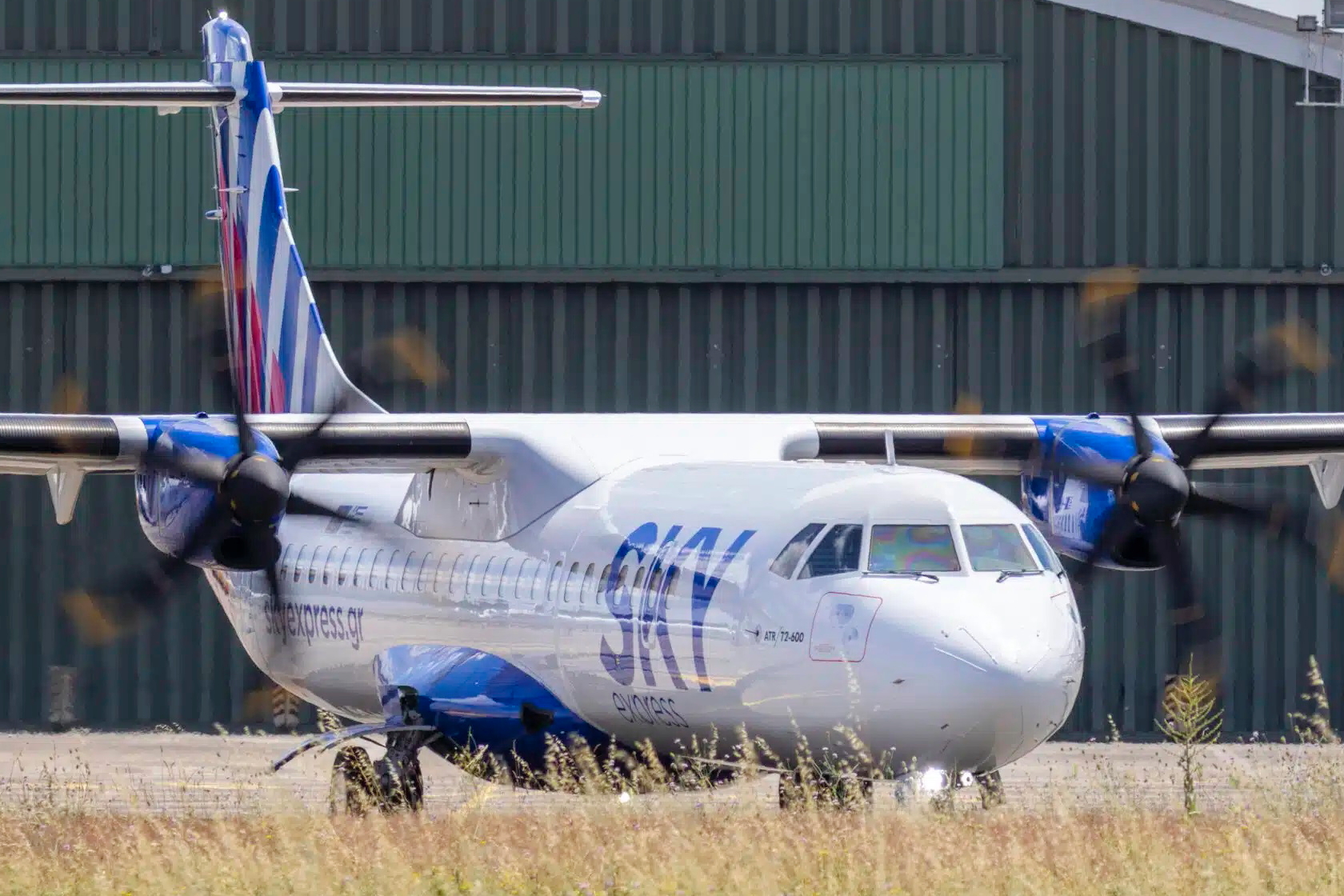 SKY express ATR 72-600. Click to enlarge.