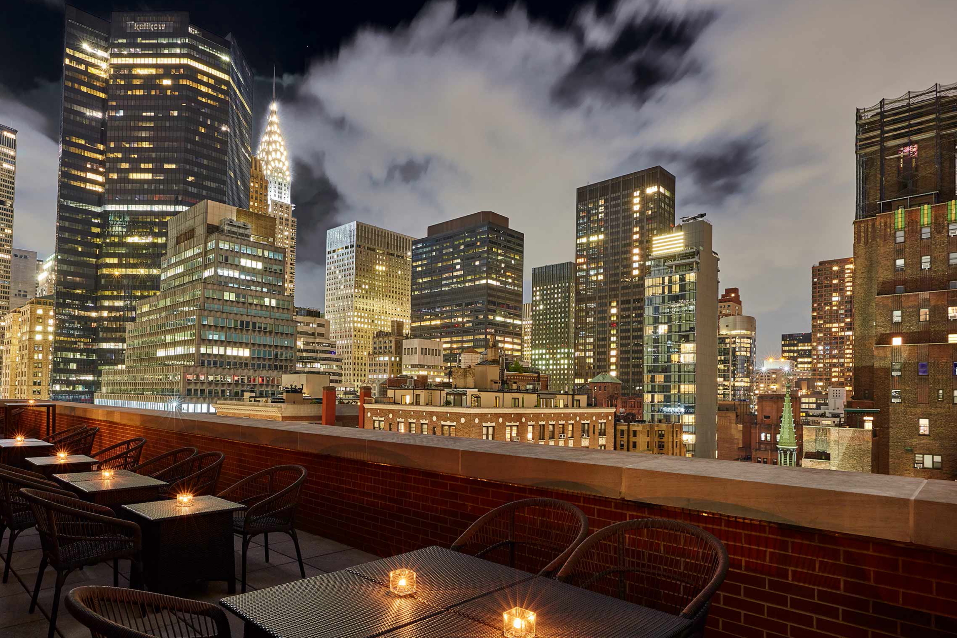 Rooftop Bar at The Prince Kitano New York. Click to enlarge.