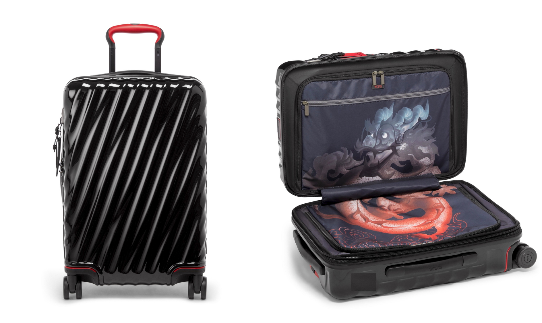 Tumi 2024 Lunar New Year Collection 19 Degree 4-Wheel Carry On. Click to enlarge.